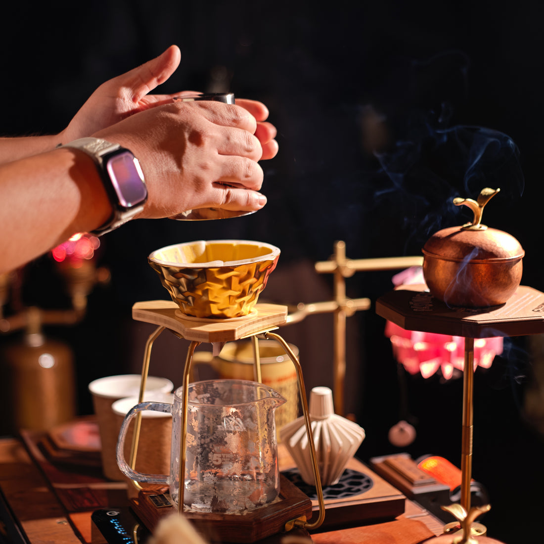 Dripper & Lantern Stand for FU-RIN KAZAN Coaster (S/L)